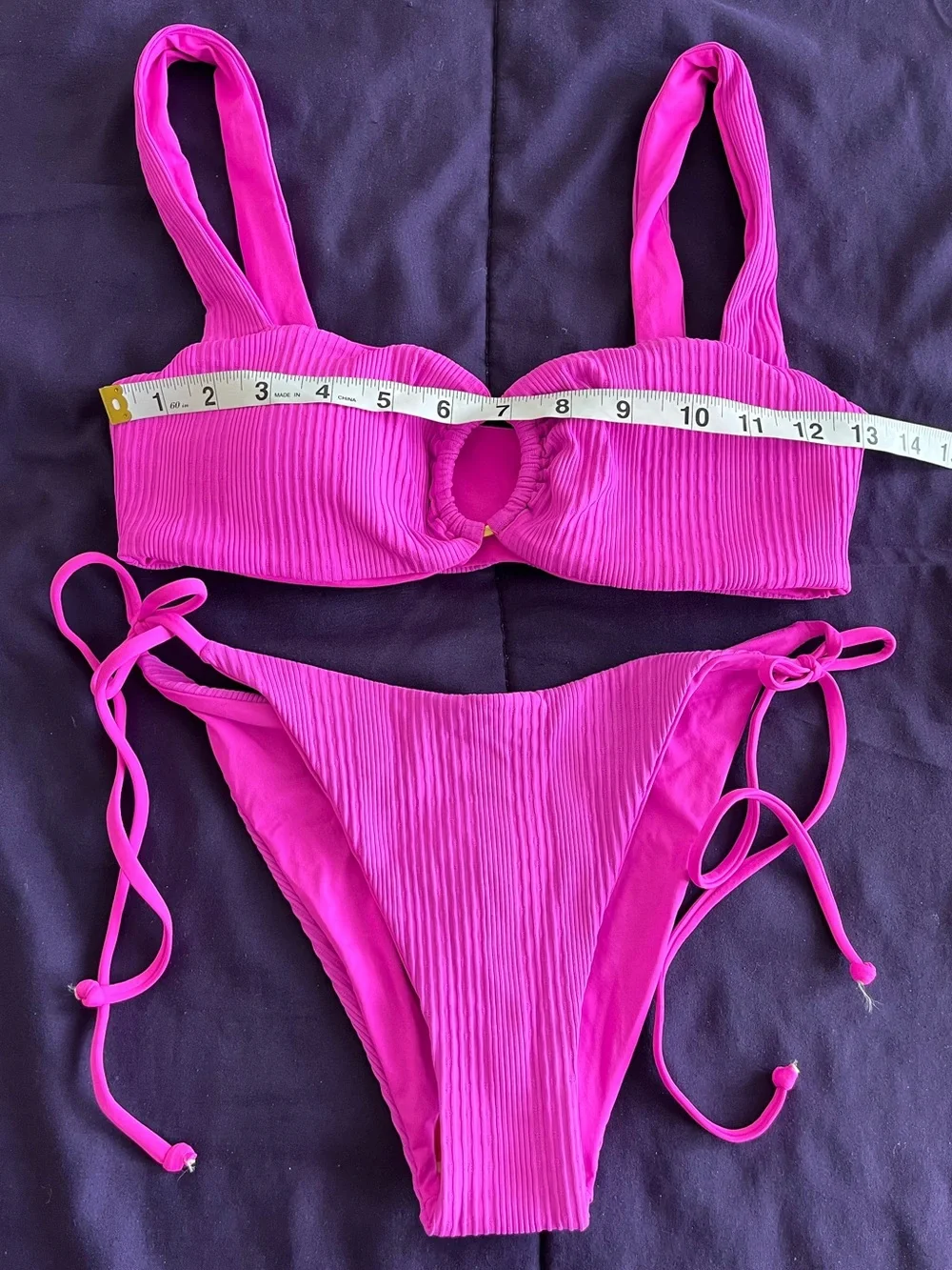 L*Space Bikini Set Willow Bikini Top & Lennox Bikini Bottoms - Medium Swimwear
